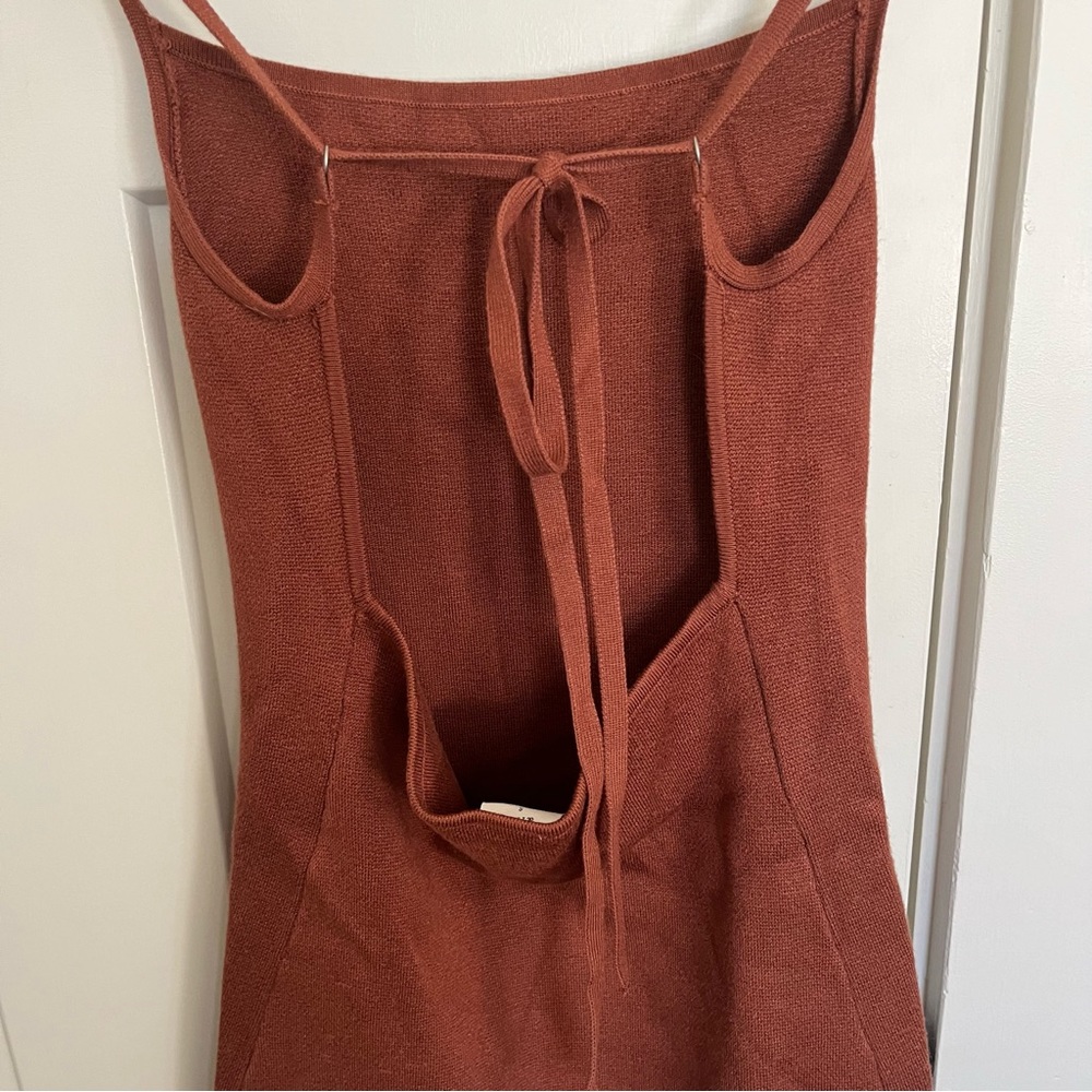 Abercrombie & Fitch Rust Mini Dress - Picture 4 of 7